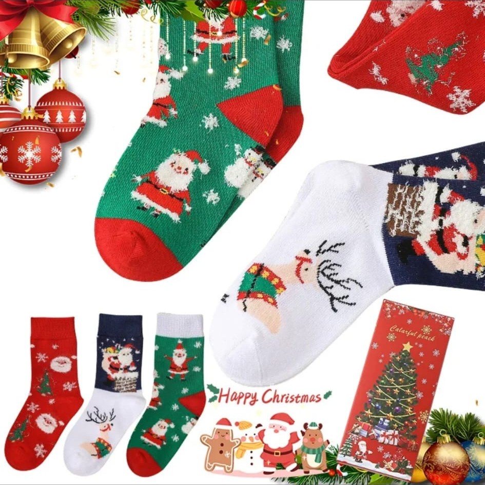 Calcetines Navideños para Niños (Set)