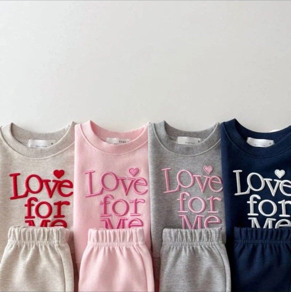 Conjunto Love For Me Niña