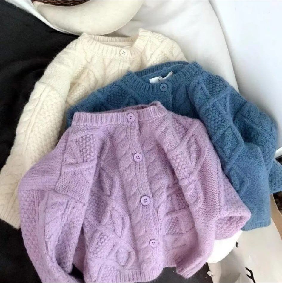 Cárdigan Trenzado para Niña
