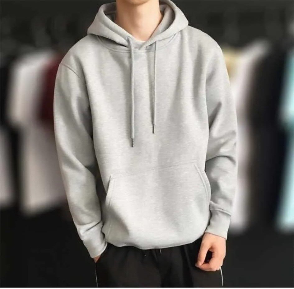 Hoodie Básico Gris