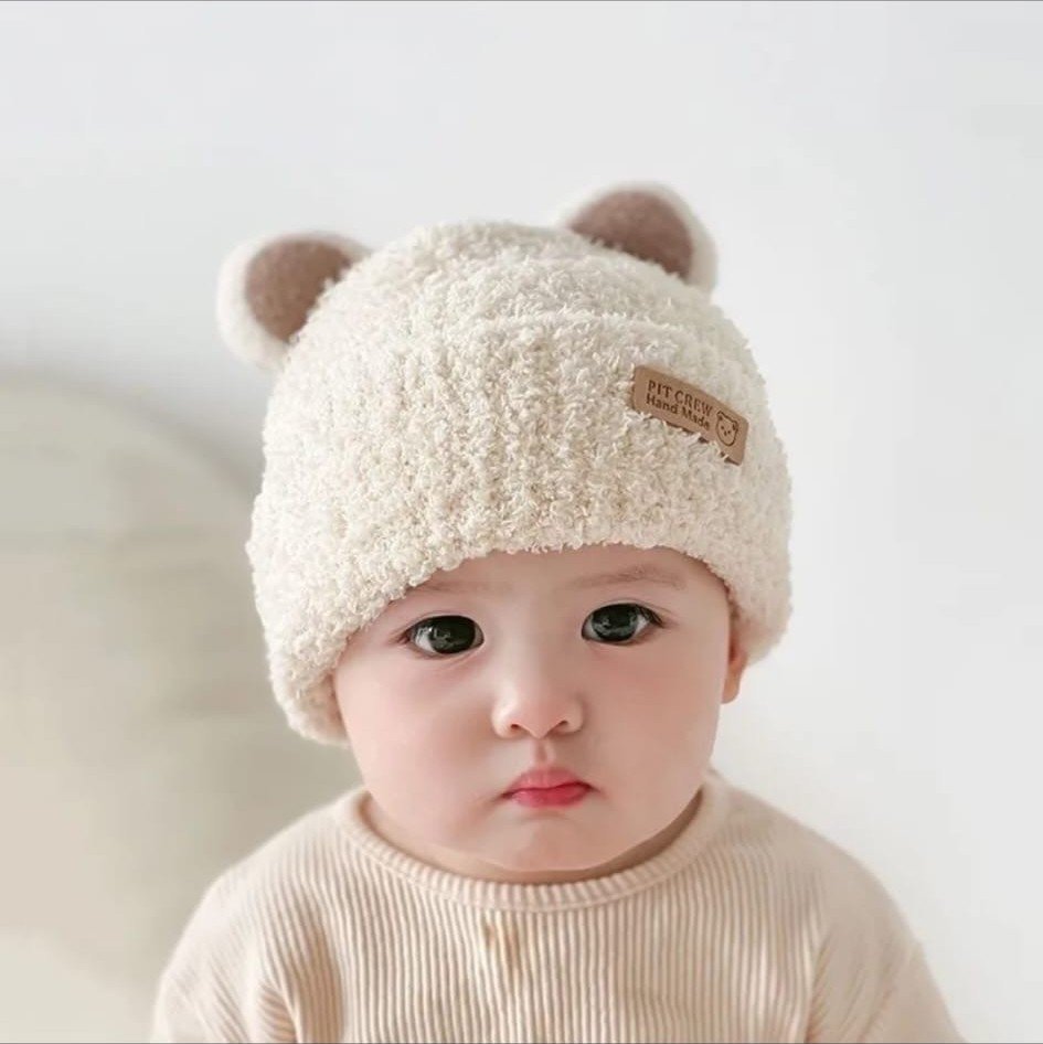 Gorro de Osito para Bebé