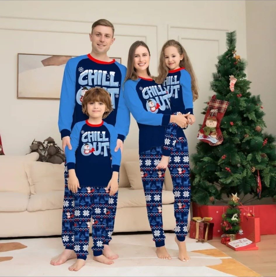 Pijama Familiar Navideña Chill Out