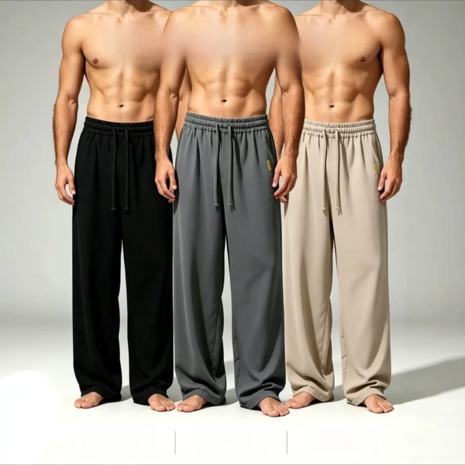 Pantalón Recto de Pierna Ancha