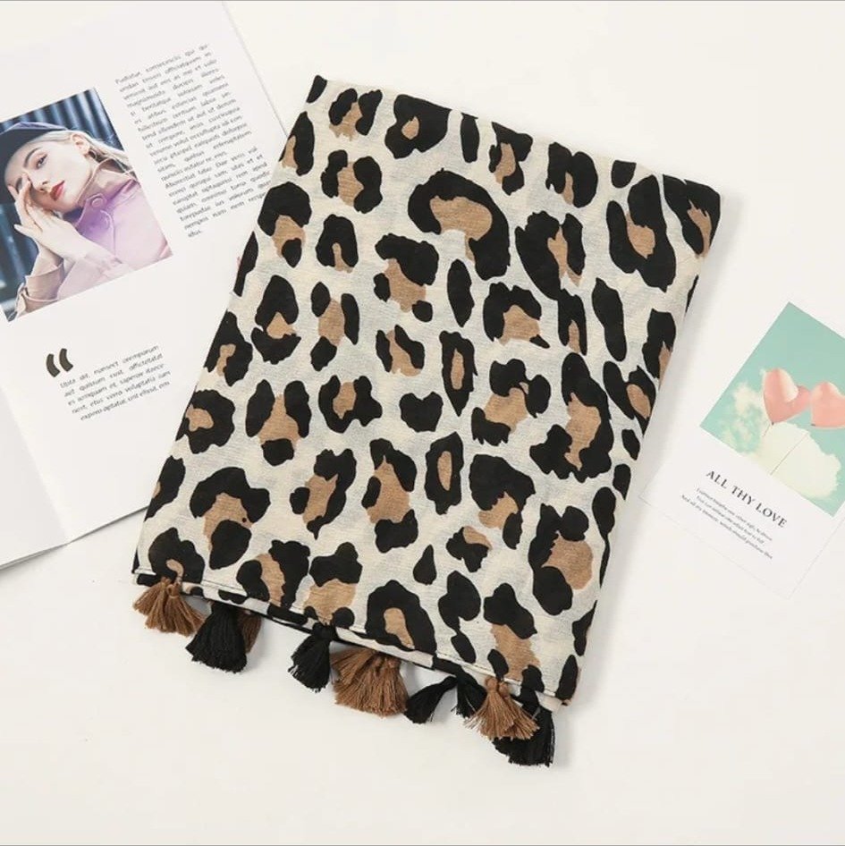Mantón Estampado Animal Print