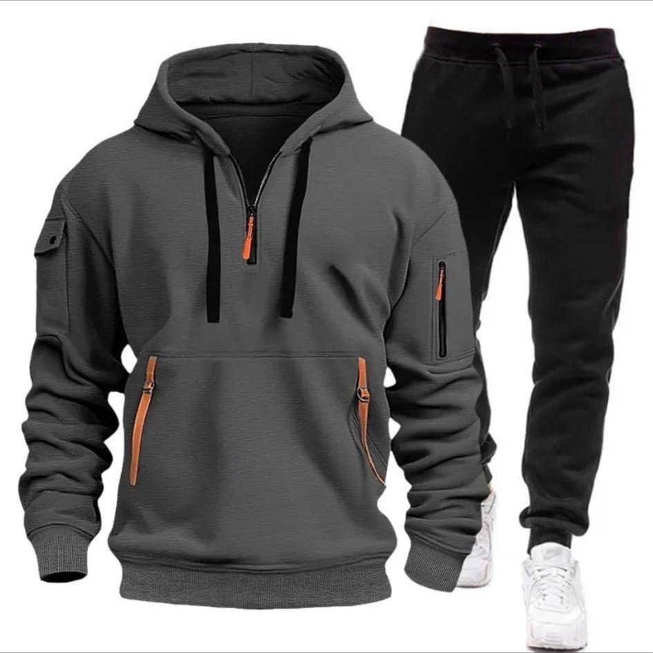 Conjunto Hoodie Medio Cierre