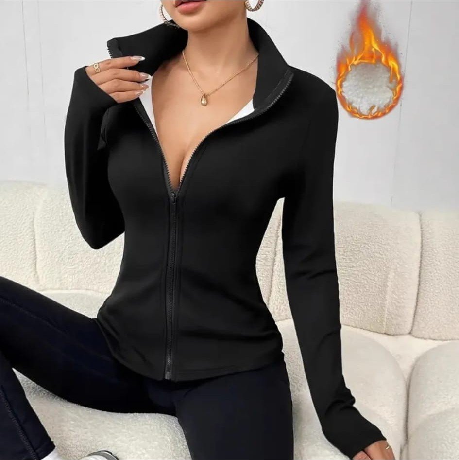 Chaqueta Polar Ajustada