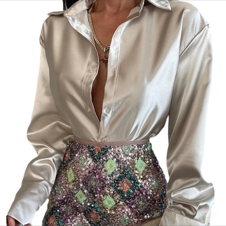 Camisa de Satín