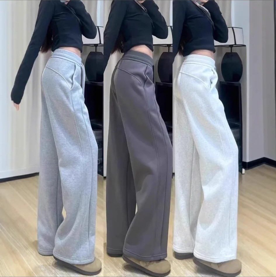 Pantalón Recto Tejido
