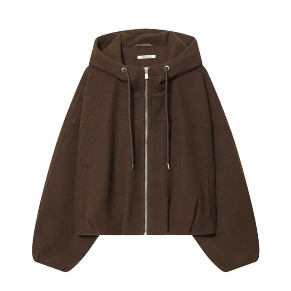 Chamarra Oversize con Capucha
