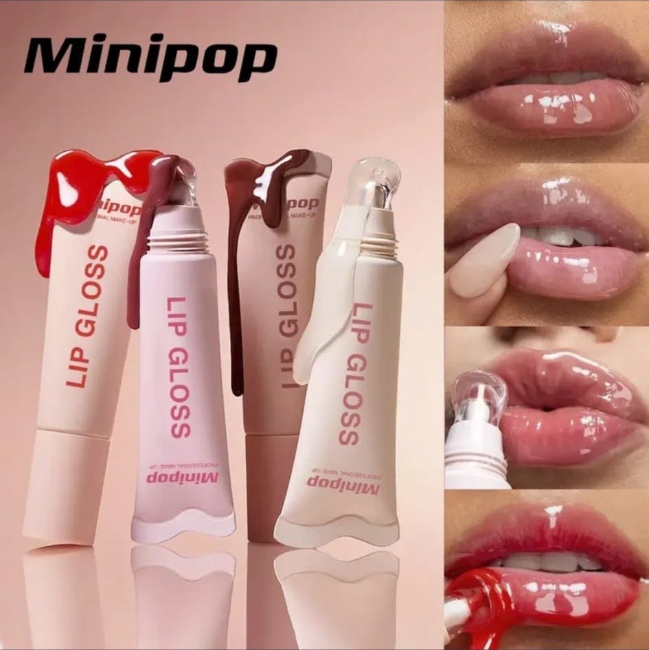 Set de Lip Gloss Minipop (4 Piezas)