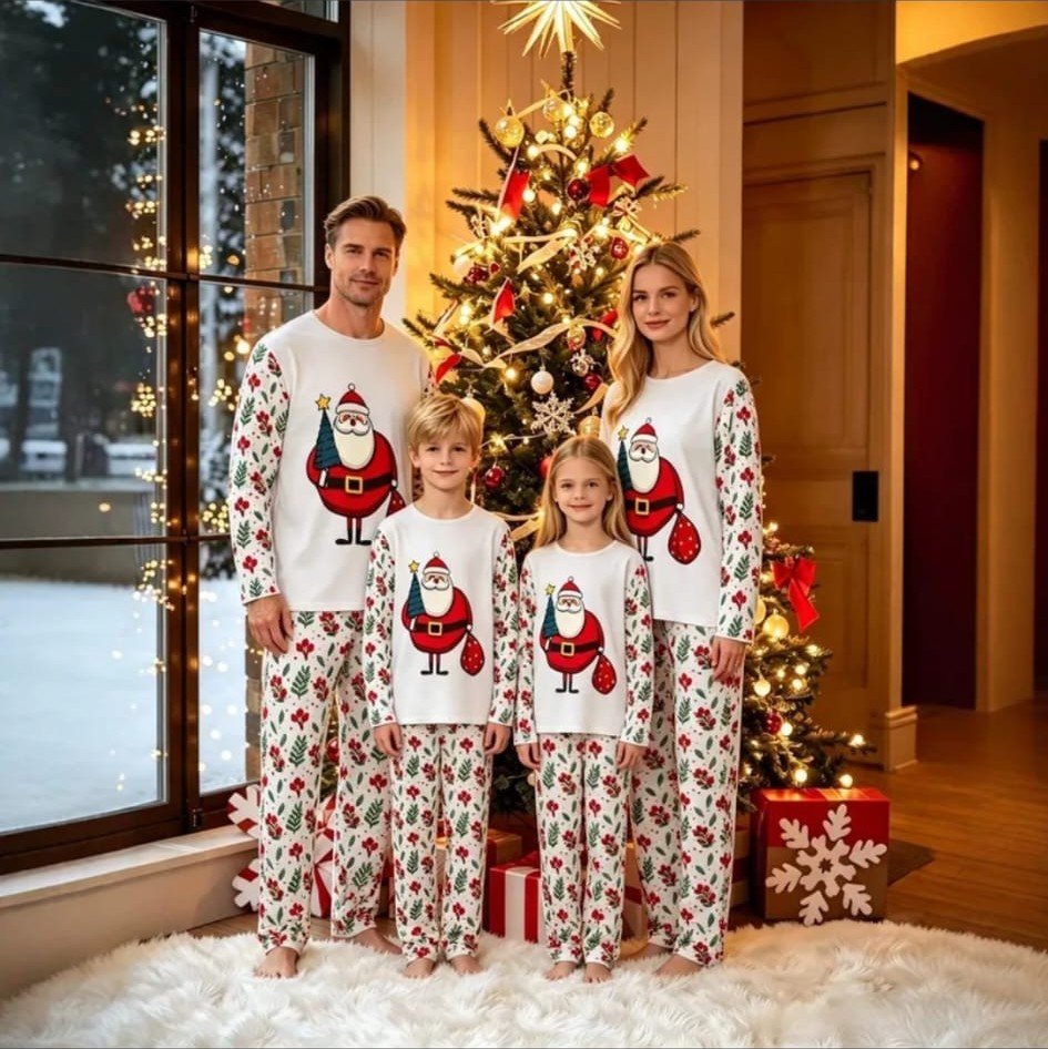 Pijama Familiar Santa Claus