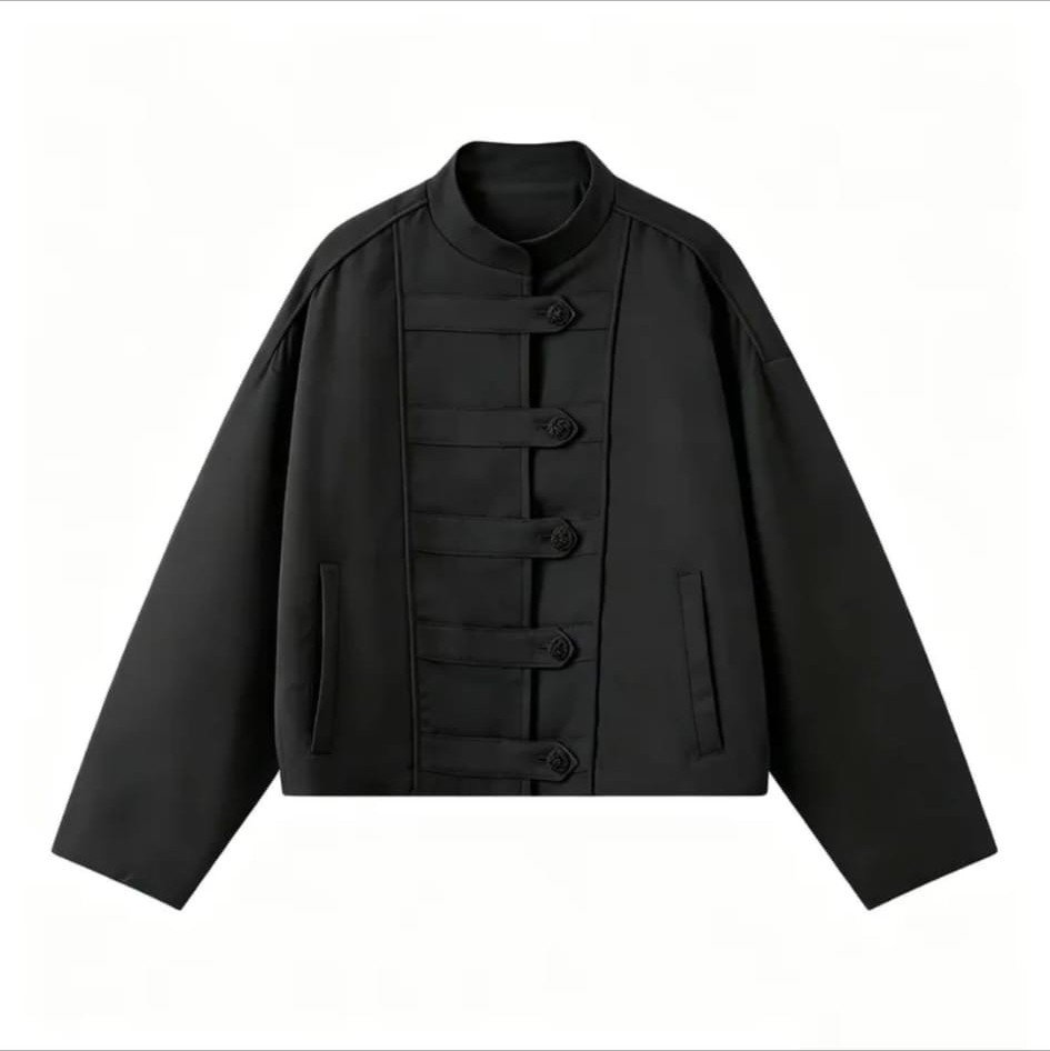 Chaqueta con Botones Frontales