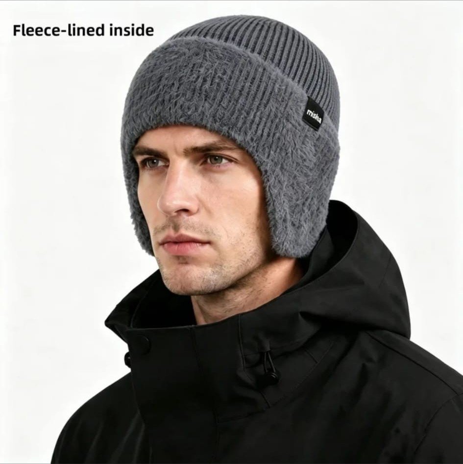 Gorro con Orejeras Forrado