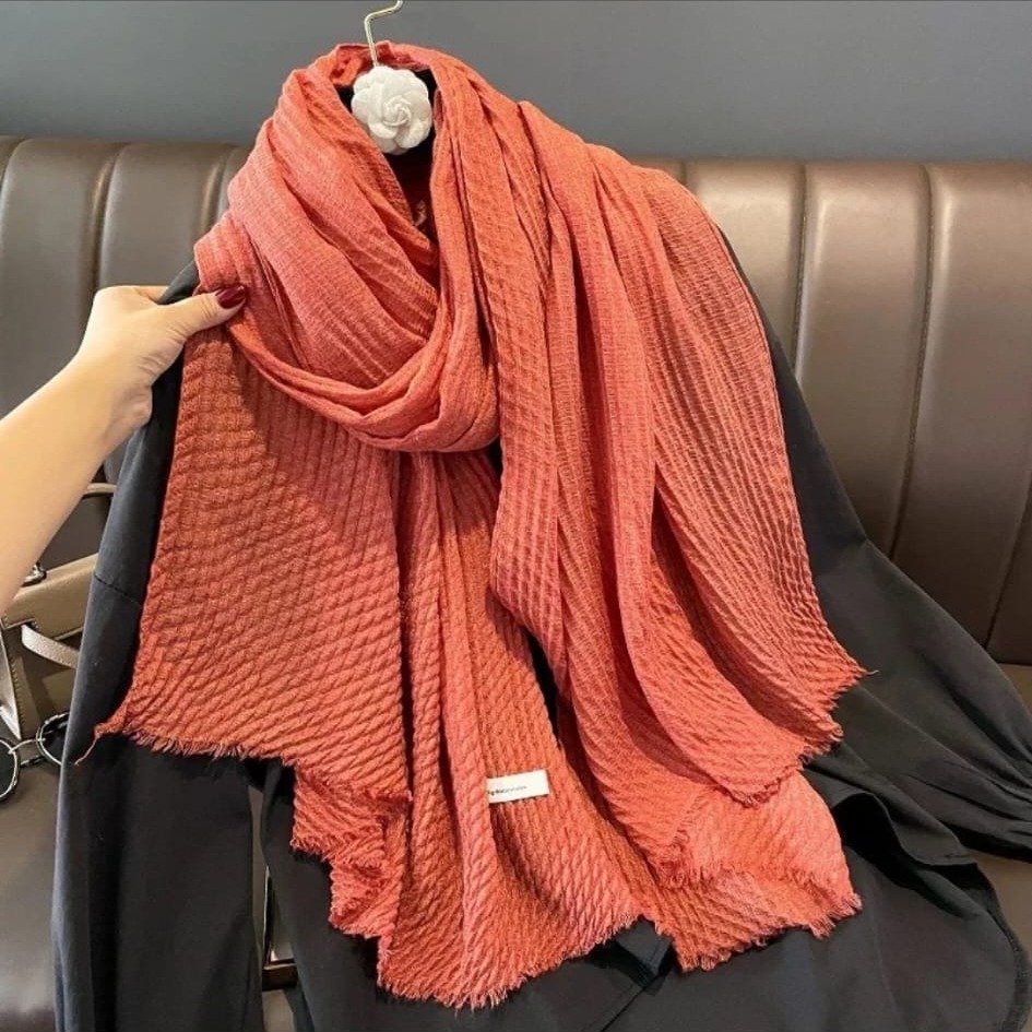 Mantón de Punto Coral
