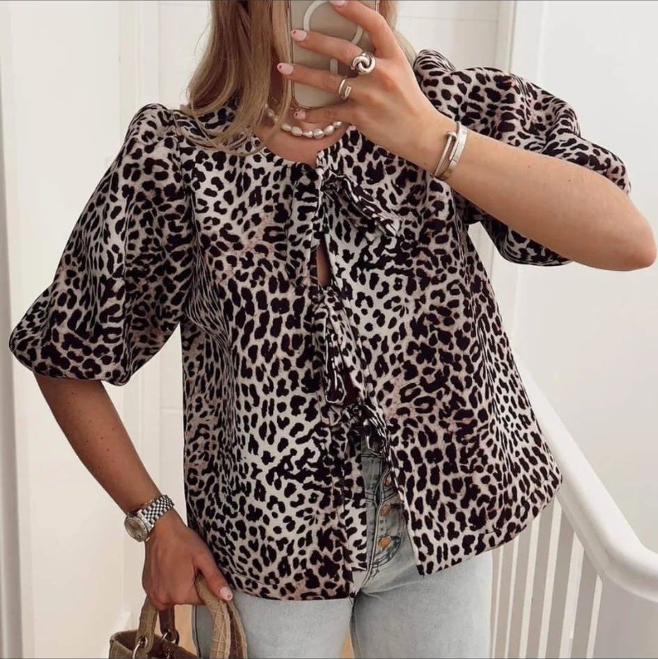 Blusa de Leopardo