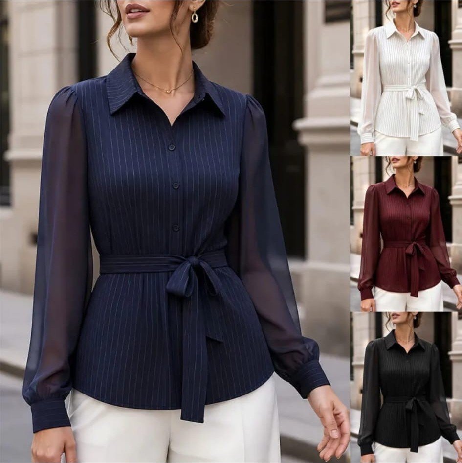 Blusa con Cinturón