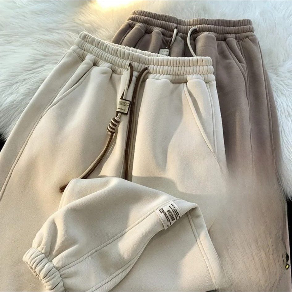 Jogger Afelpado Beige