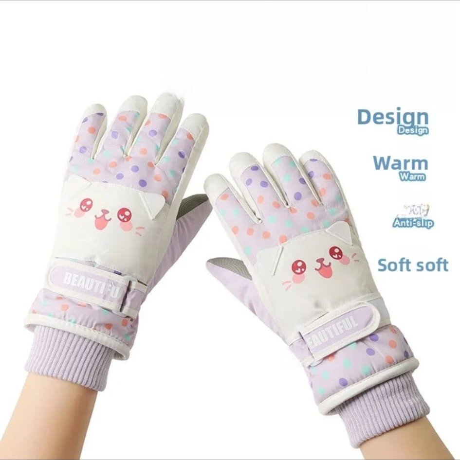 Guantes de Esquí para Niña