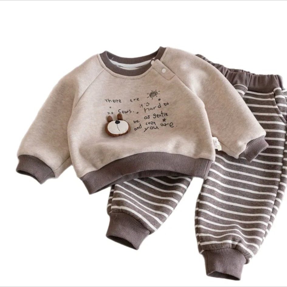 Conjunto Bebé Osito Bordado