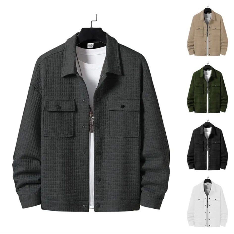 Chaqueta Camisera Texturizada