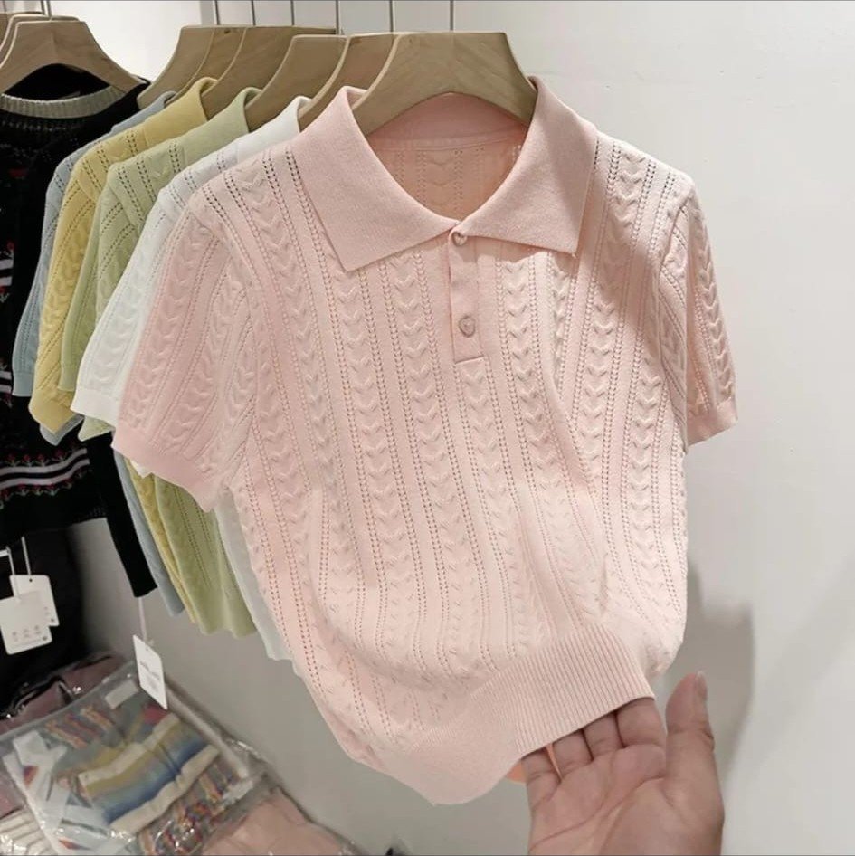 Top Tejido Tipo Polo
